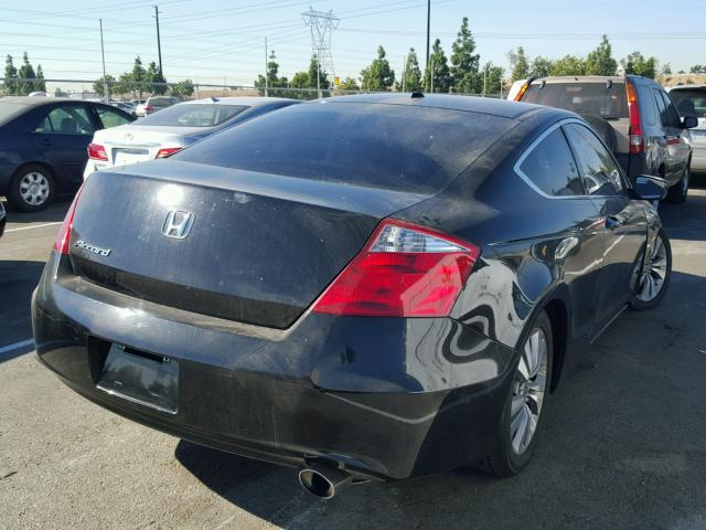 1HGCS1B83AA020966 - 2010 HONDA ACCORD BLACK photo 4