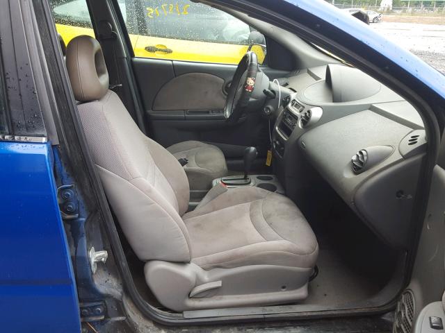 1G8AJ52F74Z200692 - 2004 SATURN ION LEVEL BLUE photo 5