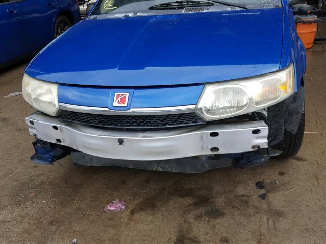 1G8AJ52F74Z200692 - 2004 SATURN ION LEVEL BLUE photo 9