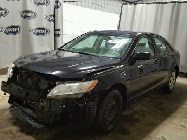 4T1BE46KX8U757871 - 2008 TOYOTA CAMRY BLACK photo 2