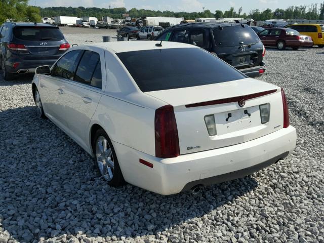 1G6DC67A970192817 - 2007 CADILLAC STS WHITE photo 3