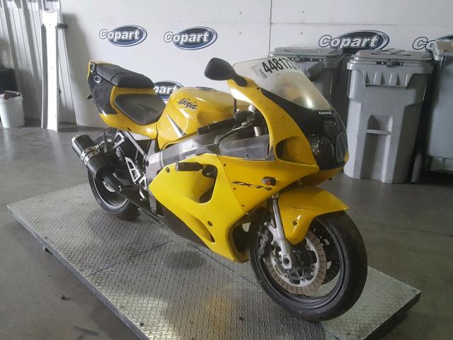 JKAZXDP101A054736 - 2001 KAWASAKI ZX750 P YELLOW photo 1