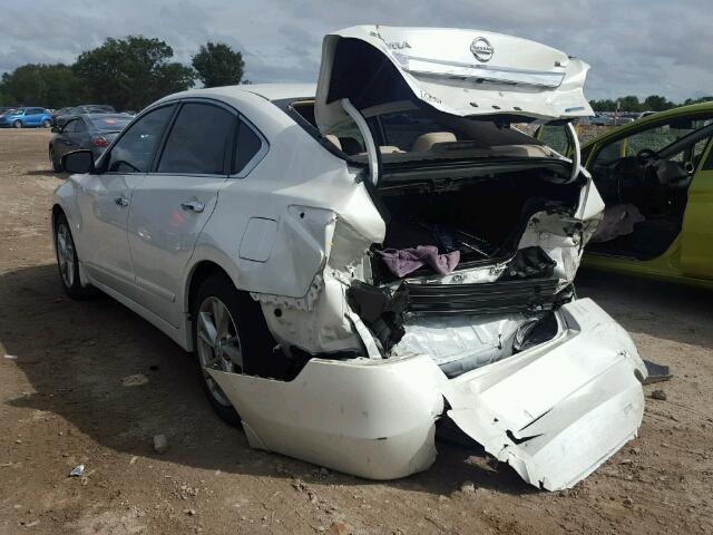 1N4AL3AP5EC285444 - 2014 NISSAN ALTIMA 2.5 WHITE photo 3