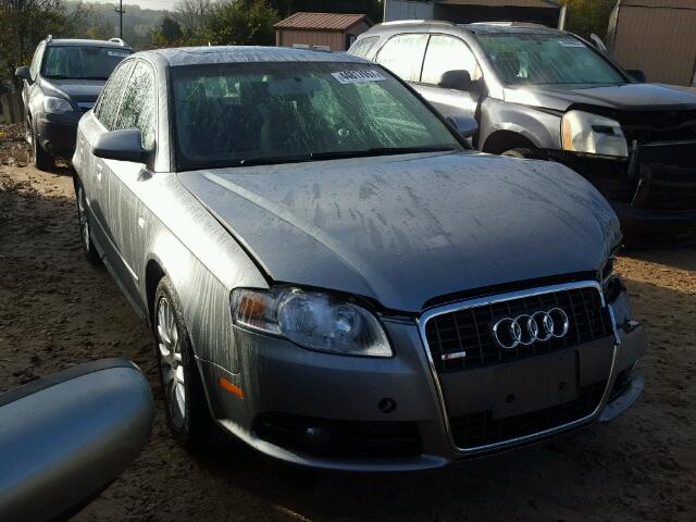 WAUDF78E38A165701 - 2008 AUDI A4 SILVER photo 1