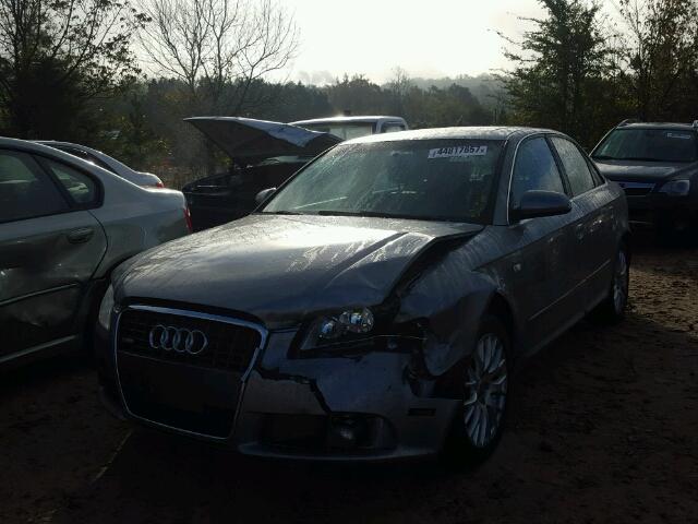 WAUDF78E38A165701 - 2008 AUDI A4 SILVER photo 2