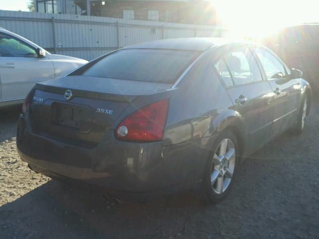 1N4BA41E06C829686 - 2006 NISSAN MAXIMA GRAY photo 4