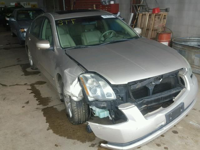 1N4BA41E06C804321 - 2006 NISSAN MAXIMA TAN photo 1