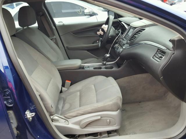 1G11Y5SL4EU144404 - 2014 CHEVROLET IMPALA LS BLUE photo 5