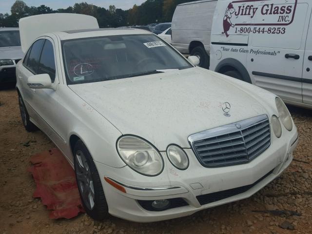 WDBUF56X47B049488 - 2007 MERCEDES-BENZ E 350 WHITE photo 1