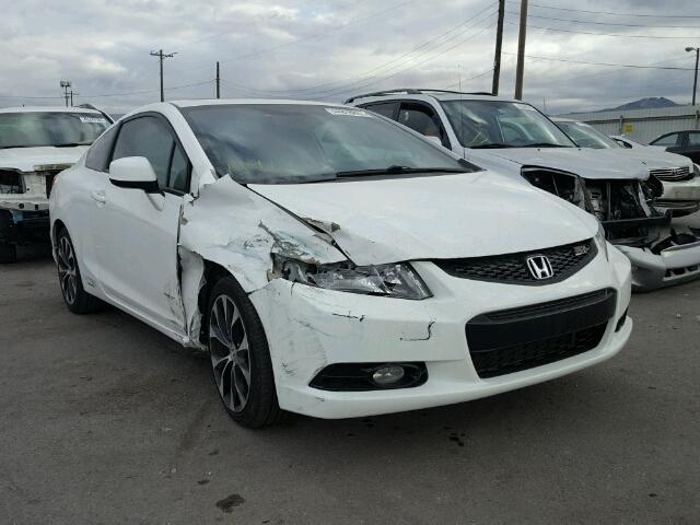 2HGFG4A50DH705438 - 2013 HONDA CIVIC SI WHITE photo 1