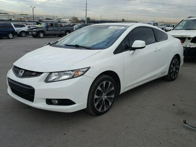 2HGFG4A50DH705438 - 2013 HONDA CIVIC SI WHITE photo 2