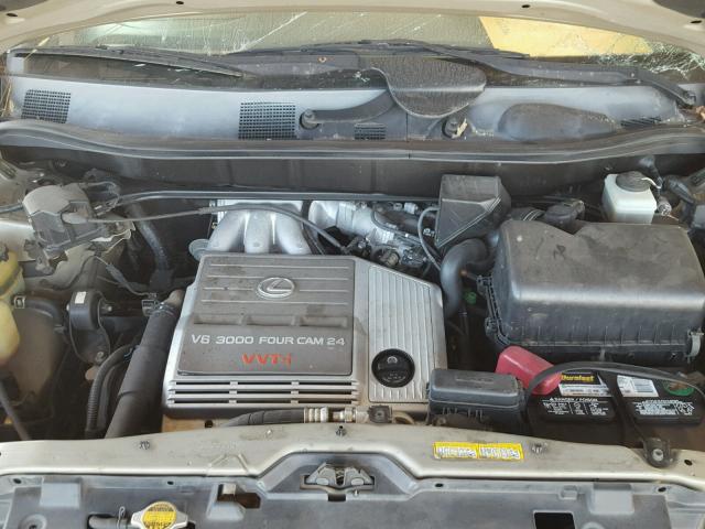 JT6HF10U1Y0151295 - 2000 LEXUS RX 300 GOLD photo 7