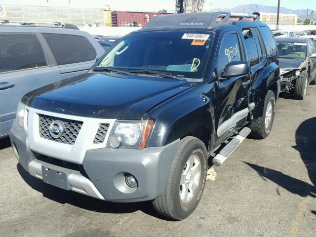 5N1AN0NU7CC508949 - 2012 NISSAN XTERRA OFF BLACK photo 2