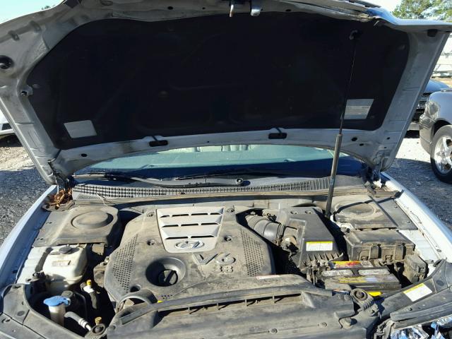 KMHFC46FX7A208228 - 2007 HYUNDAI AZERA SILVER photo 7