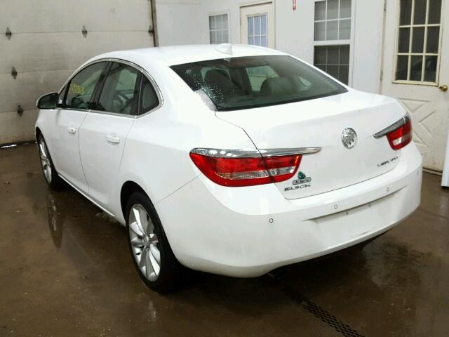 1G4PR5SK0F4117610 - 2015 BUICK VERANO CON WHITE photo 3