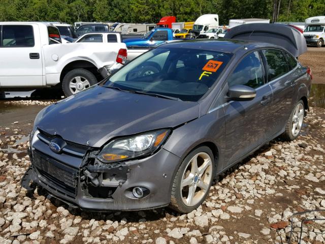 1FAHP3J22CL254530 - 2012 FORD FOCUS TITA GRAY photo 2