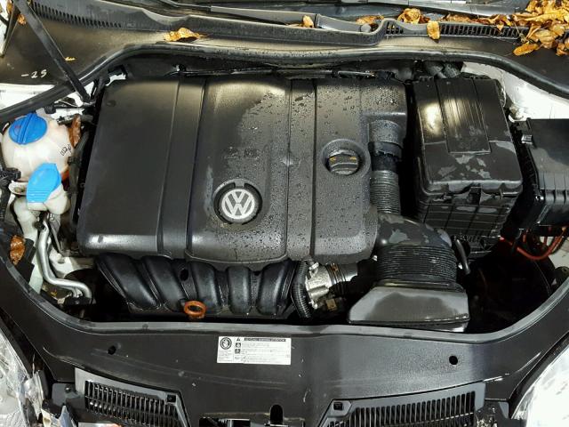 3VWRZ7AJ9AM054812 - 2010 VOLKSWAGEN JETTA SE 白色 照片 7