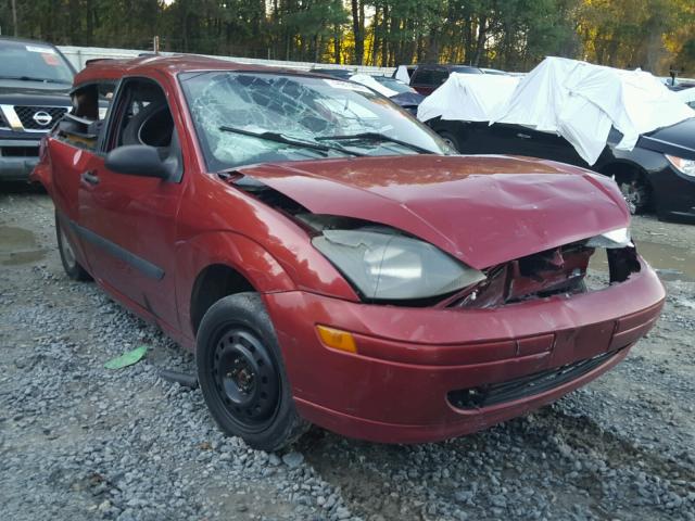 3FAFP31323R166093 - 2003 FORD FOCUS ZX3 MAROON photo 1