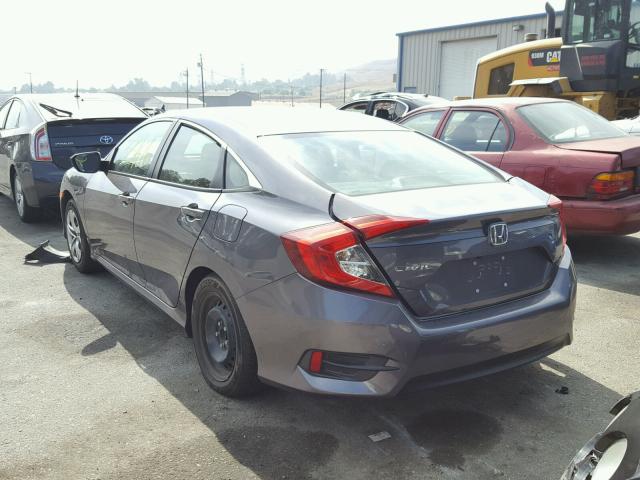 19XFC2F53GE233985 - 2016 HONDA CIVIC LX GRAY photo 3