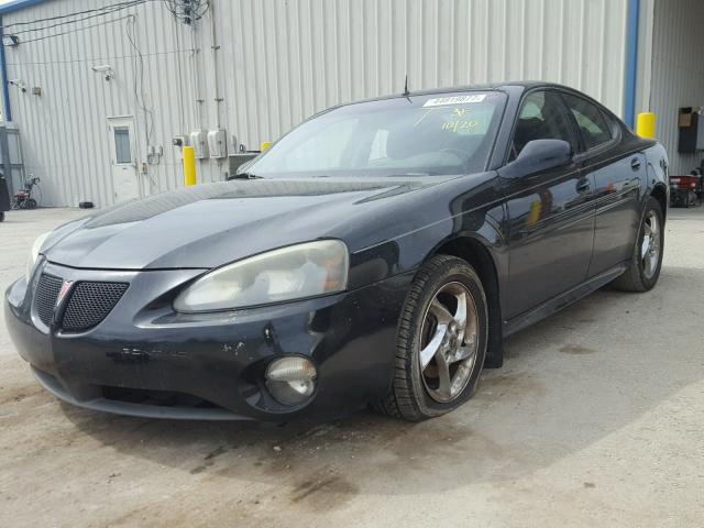 2G2WR524441108598 - 2004 PONTIAC GRAND PRIX BLACK photo 2