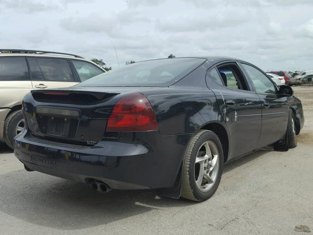 2G2WR524441108598 - 2004 PONTIAC GRAND PRIX BLACK photo 4