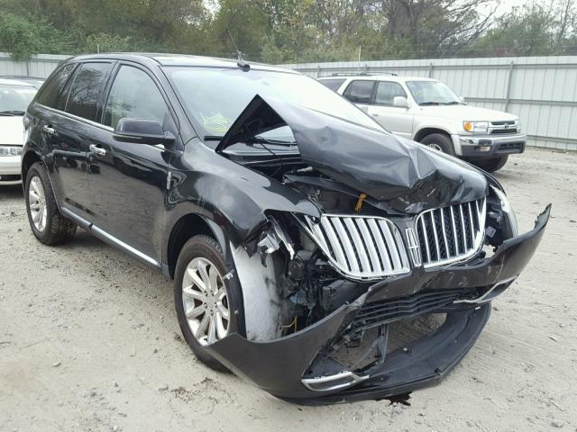 2LMDJ6JK8CBL10594 - 2012 LINCOLN MKX BLACK photo 1