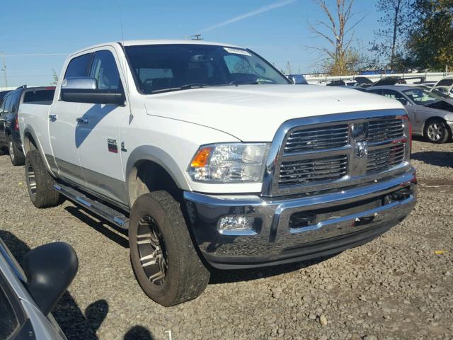 3D7UT2CL4AG145541 - 2010 DODGE RAM 2500 WHITE photo 1