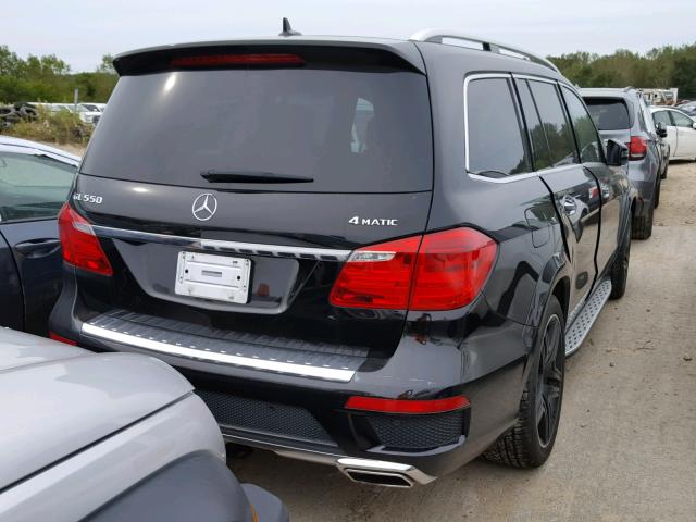 4JGDF7DEXFA449294 - 2015 MERCEDES-BENZ GL 550 4MA BLACK photo 4