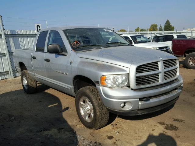 1D7KU28D44J232798 - 2004 DODGE RAM 2500 S SILVER photo 1