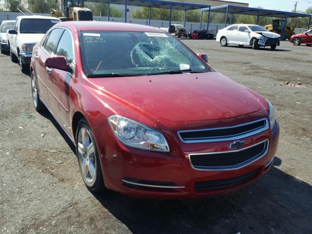 1G1ZC5E06CF272227 - 2012 CHEVROLET MALIBU 1LT RED photo 1