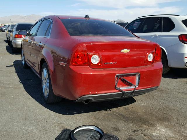 1G1ZC5E06CF272227 - 2012 CHEVROLET MALIBU 1LT 红色 照片 3