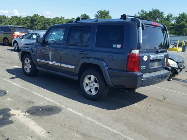 1J8HG582X6C365626 - 2006 JEEP COMMANDER BLUE photo 3