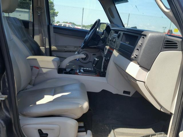 1J8HG582X6C365626 - 2006 JEEP COMMANDER BLUE photo 5