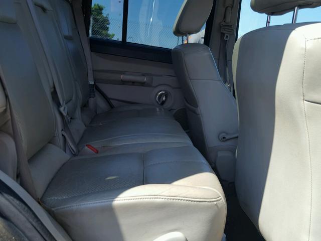 1J8HG582X6C365626 - 2006 JEEP COMMANDER BLUE photo 6