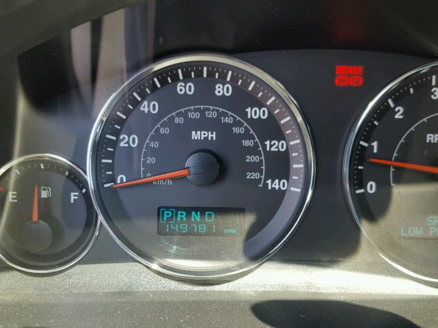 1J8HG582X6C365626 - 2006 JEEP COMMANDER BLUE photo 8