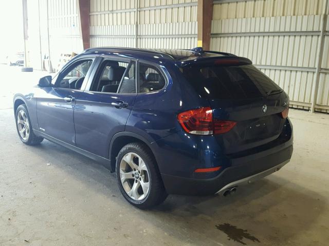 WBAVM1C54DVW44081 - 2013 BMW X1 SDRIVE2 BLUE photo 3