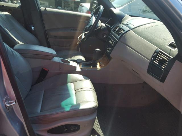 WBXPA73475WC47013 - 2005 BMW X3 2.5I BLUE photo 5