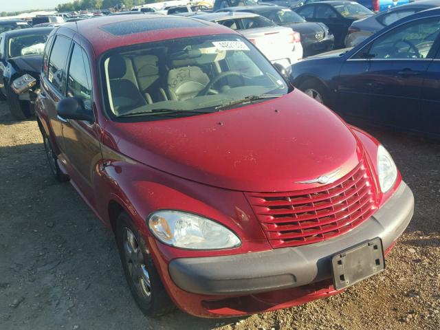 3C8FY68B52T320463 - 2002 CHRYSLER PT CRUISER RED photo 1