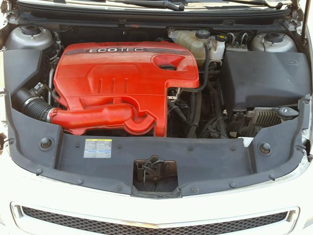 1G1ZH57B58F262537 - 2008 CHEVROLET MALIBU 1LT SILVER photo 7