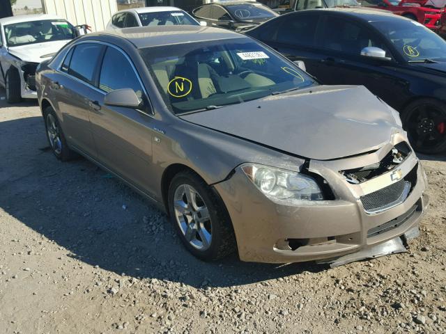 1G1ZH57B88F204051 - 2008 CHEVROLET MALIBU 1LT TAN photo 1