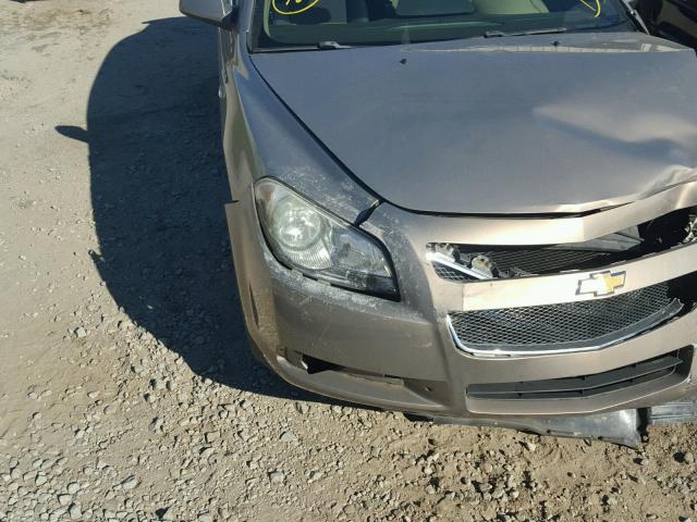 1G1ZH57B88F204051 - 2008 CHEVROLET MALIBU 1LT TAN photo 10