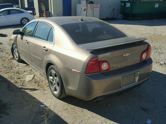 1G1ZH57B88F204051 - 2008 CHEVROLET MALIBU 1LT TAN photo 3