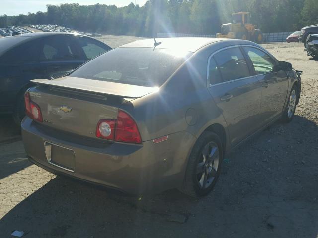 1G1ZH57B88F204051 - 2008 CHEVROLET MALIBU 1LT 棕色 照片 4