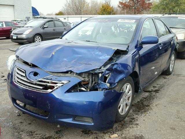 4T1BB46K57U030600 - 2007 TOYOTA CAMRY NEW BLUE photo 2