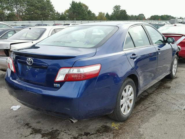 4T1BB46K57U030600 - 2007 TOYOTA CAMRY NEW BLUE photo 4