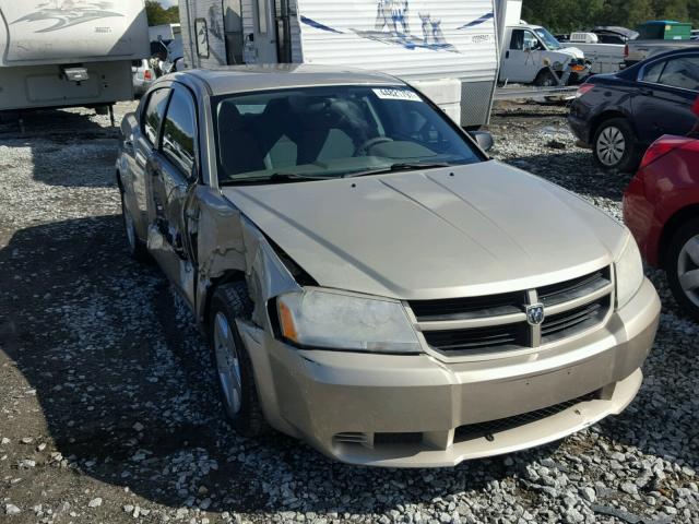 1B3LC46B29N509948 - 2009 DODGE AVENGER SE TAN photo 1