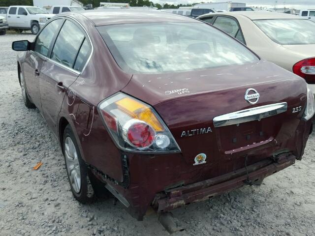 1N4AL2AP9CN534369 - 2012 NISSAN ALTIMA BAS MAROON photo 3