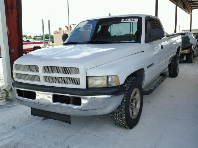 1B7KC23Z21J589330 - 2001 DODGE RAM 2500 WHITE photo 2