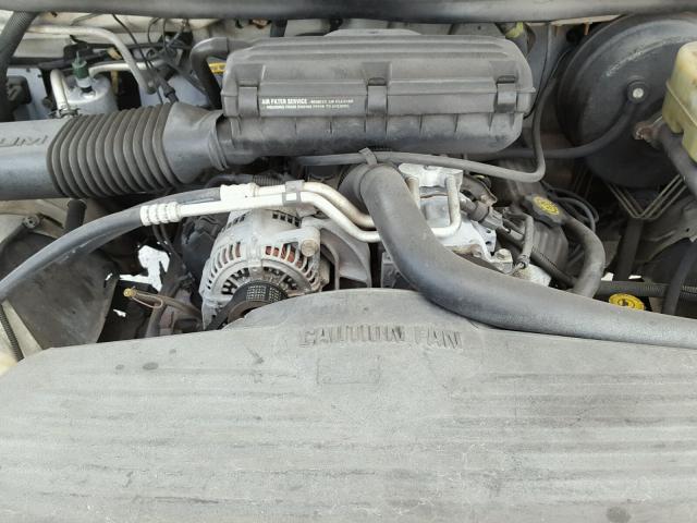 1B7KC23Z21J589330 - 2001 DODGE RAM 2500 WHITE photo 7