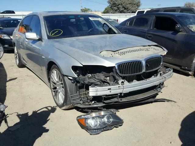 WBAHN83567DT71402 - 2007 BMW 750 SILVER photo 1